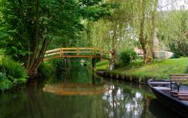 Brücke im Spreewald