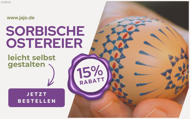 Rabatt Zubehör für sorbische Ostereier