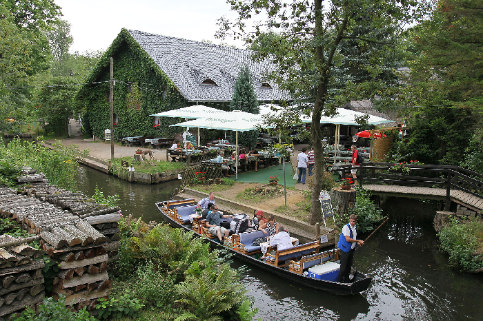 Das Gasthaus im Spreewalddorf Lehde
