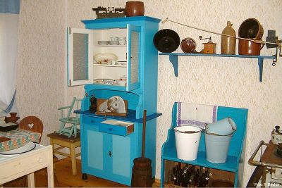 historische Bauernküche