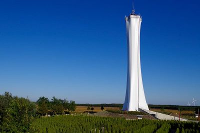 Aussichtsturm im Erlebnispark Teichland