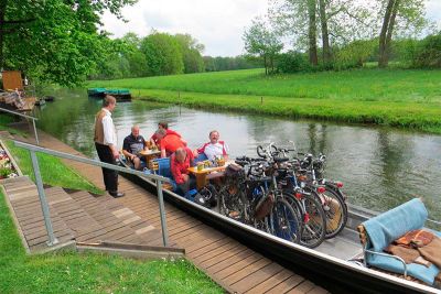 kombinierte Rad-Kahntour 