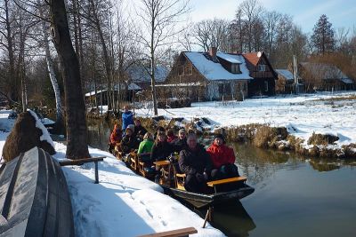 Winterkahnfahrt ab Lehde