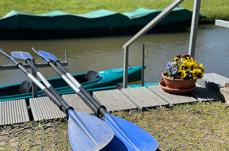 mit Kindern im Spreewald paddeln