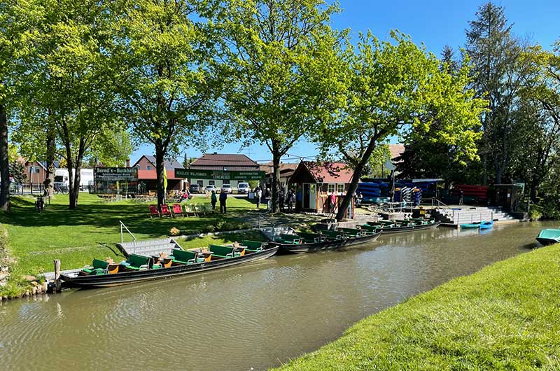 Hafengelände am Bootshaus