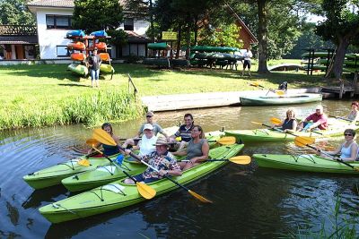 Gruppenausflug im Spreewald