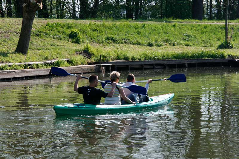 Paddler in Alt Zauche