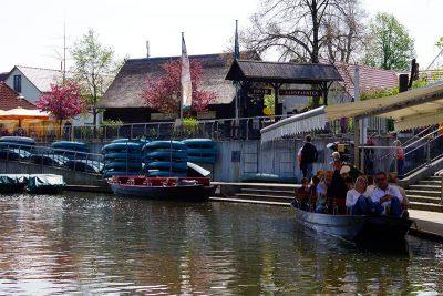 Spreehafen Burg mit Kahnabfahrt