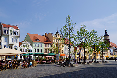 Altmarkt in Cottbus