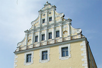 Schloss Lübben Schloss Lübben, Giebelansicht