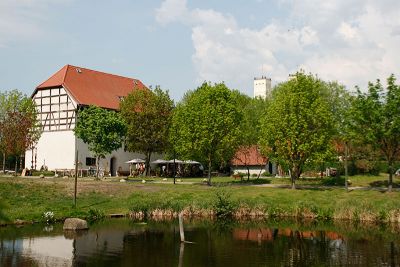 Kornspeicher und Schinkelkirche