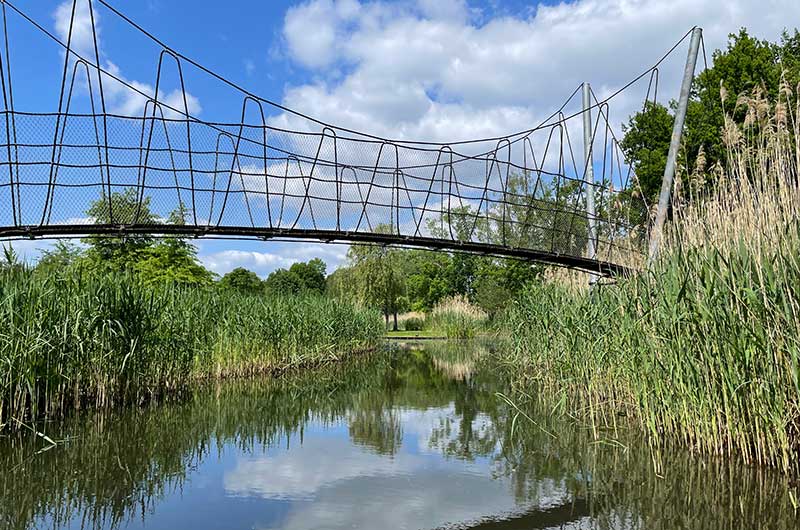 Einfahrt Spree Lagune Lübben