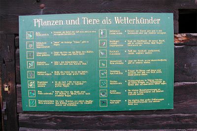 Schild im Freilandmuseum Lehde