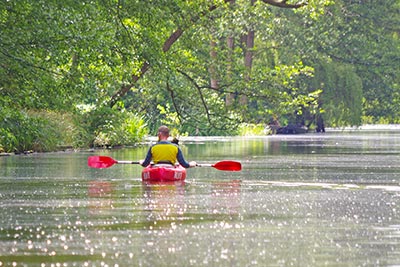 Paddler in Lübben