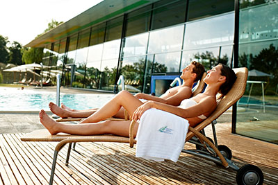 Spreewald Therme Außenliegen