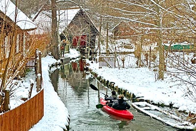 Kanutour im Spreewald Paddeln im Spreewald
