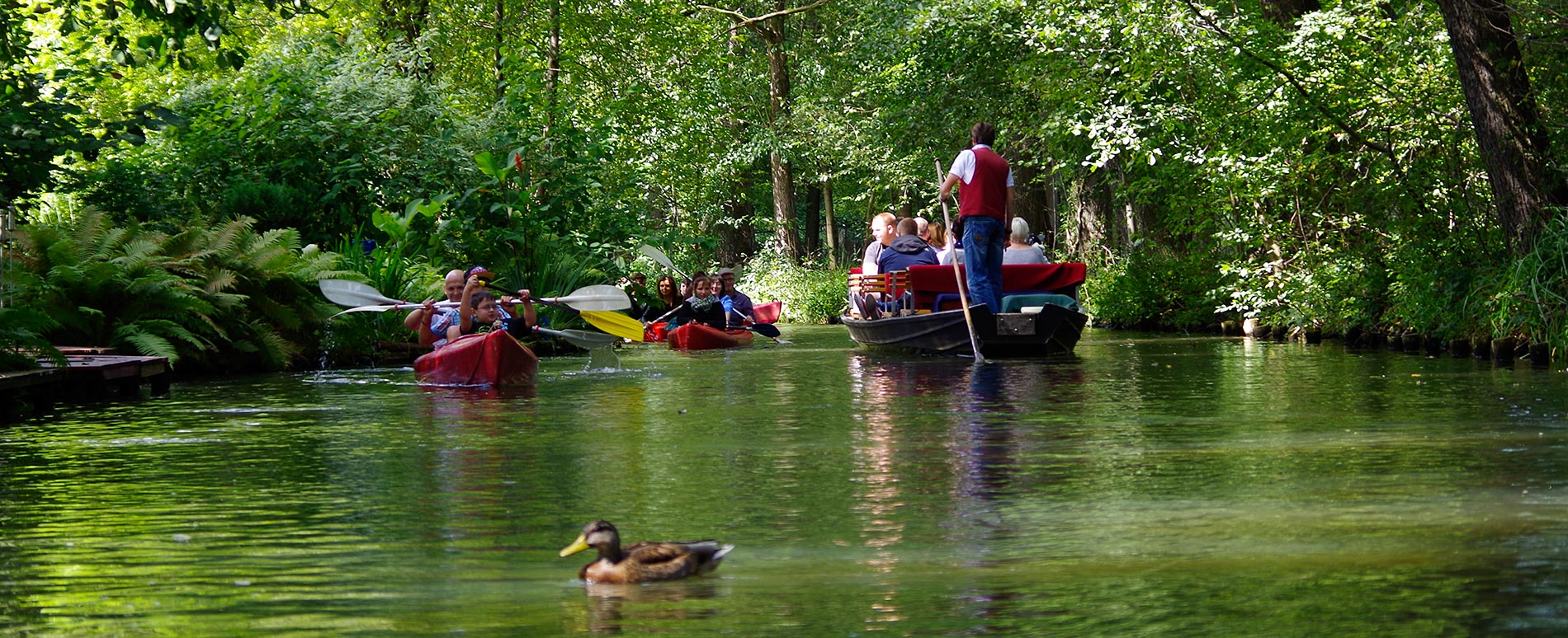 Familienangebote im Spreewald