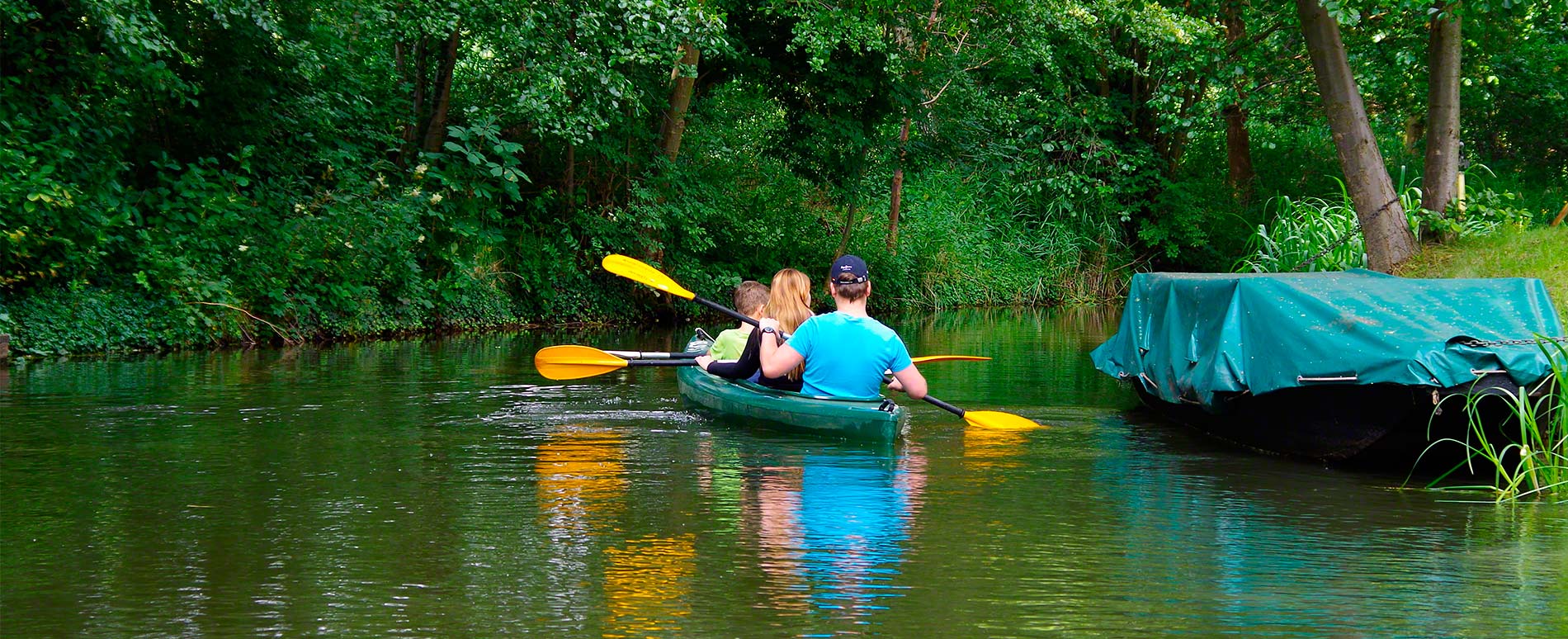 Spreewald paddeln