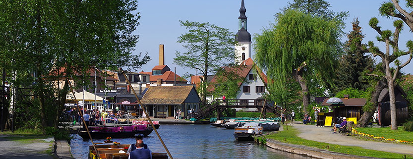 Hafen in Lübbenau Spreewald