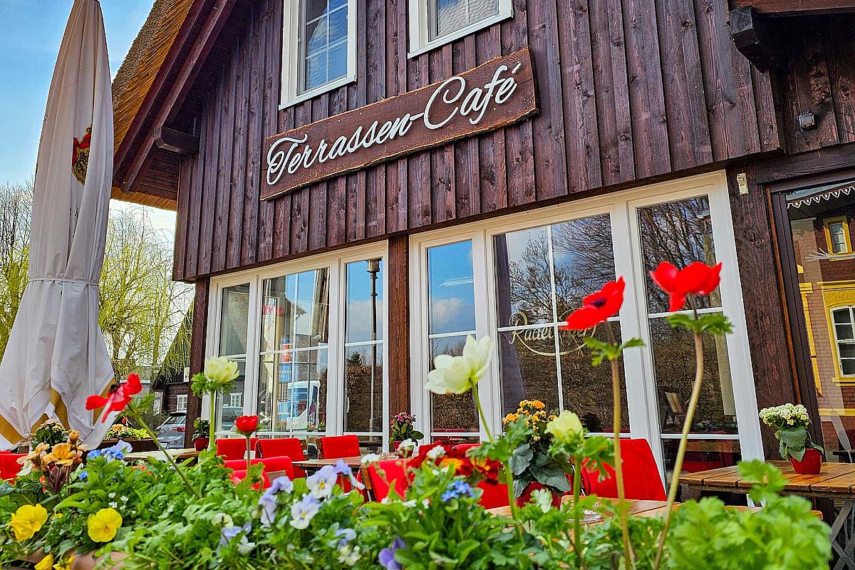 Terrassen-Café am Spreehafen Burg