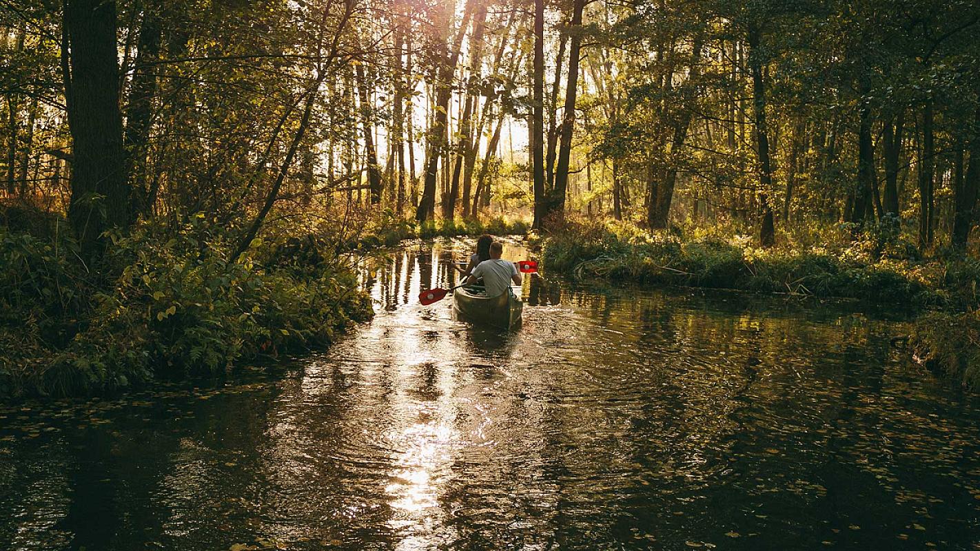 Bootsverleih Spreewald Kanus - paddeltour-in-de-sonnenaufgang-spreewald-kanus